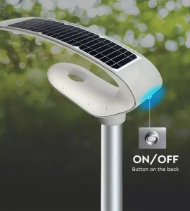 Proiector led cu panou fotovoltaic 12W: Lampa stadala solara led 20W