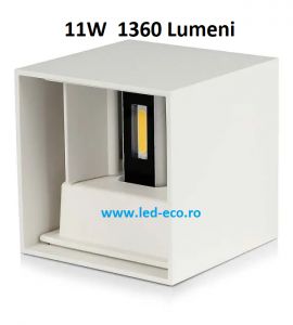 Lampa suspendata led liniara 40W: Aplica led 11W unghi ajustabil