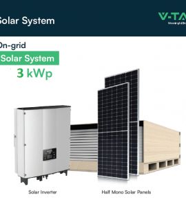 Invertor hibrid 3.6Kw Deye: Sistem fotovoltaic 3Kw cu injectare