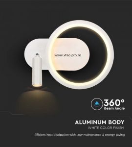 Lampa emergenta led Samsung 48W: Aplica led 14W designer alba