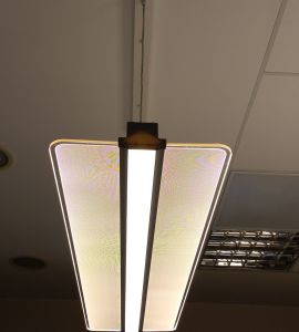 Lampi liniare cu led: Lampa led dimabila suspendata 40W