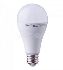 Lampa industriala liniara led 100W: Bec LED 17W A65 E27 Plastic 4000K CRI 95+